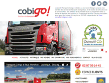 Tablet Screenshot of cobigo.com